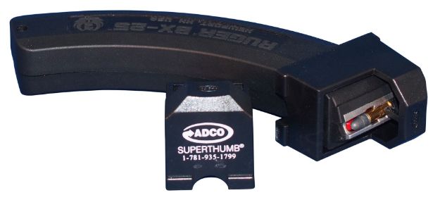 Picture of Adco Super Thumb Mag Loader Extended Capacity Ruger 10/22, Black Polymer 