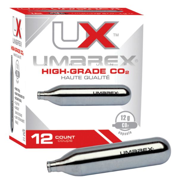Picture of Umarex Usa Co2 Cartridge 12 Gram 12 Per Box 