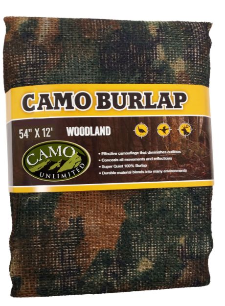 Picture of Camo Systems Burlap Woodland 54" H X 12" L 