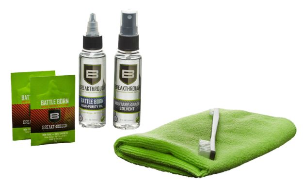 Picture of Breakthrough Clean Basic Cleaning Kit Multi-Caliber/Green 