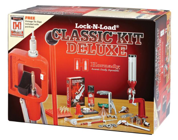 Picture of Hornady Lock-N-Load Classic Deluxe Kit Cast Iron/Hard Plastic 