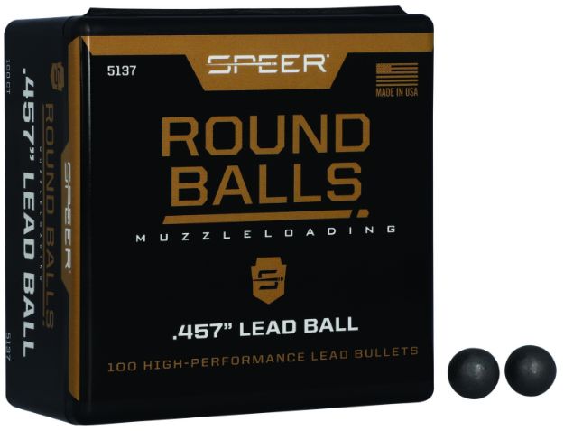 Picture of Speer Lead Balls 45 Cal Lead Ball 144 Gr 100 