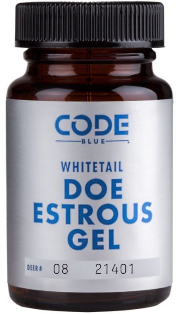 Picture of Code Blue Blue Deer Attractant Doe In Estrus Scent Gel 2 Oz Bottle 
