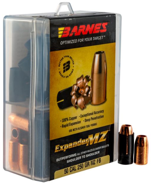 Picture of Barnes Bullets Expander Mz Muzzleloader 50 Cal Expander Mz Hollow Point 250 Gr 24 