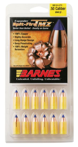 Picture of Barnes Bullets Spit-Fire Tmz Muzzleloader 50 Cal Spit-Fire Tmz 290 Gr 15 