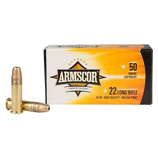 Picture of Armscor Precision Competition 22 Lr 36 Gr High Velocity Hollow Point (Hvhp) 50 Per Box/ 100 Cs 