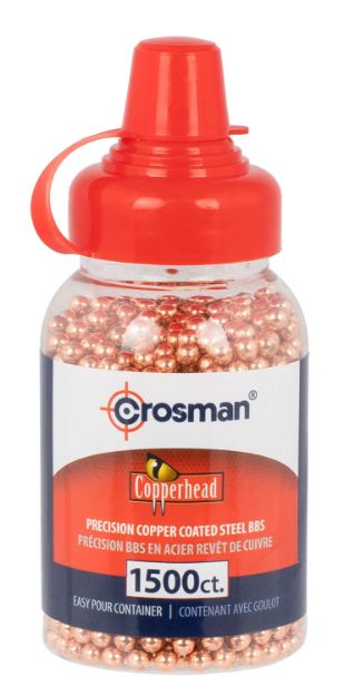 Picture of Crosman Copperhead 737 177 Copper-Coated Steel 1500 Per Bottle 