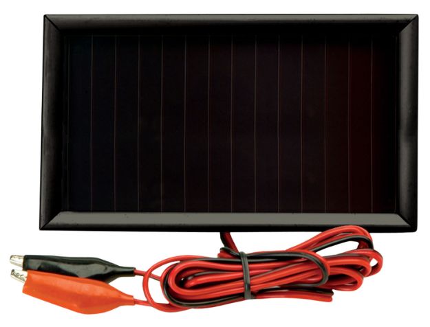 Picture of American Hunter Economy Solar Charger 12V White Features Trickle Charge 