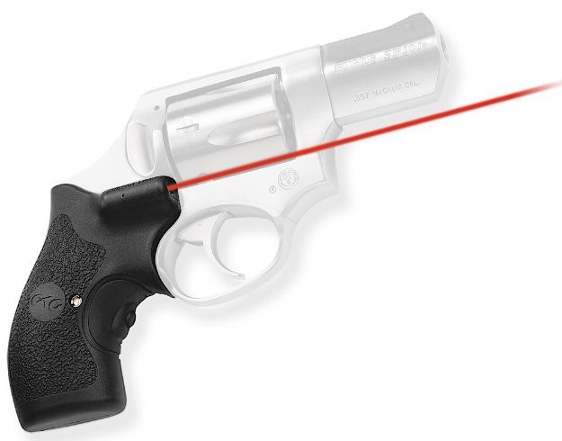 Picture of Crimson Trace Lg111 Lasergrips 5Mw Red Laser With 633Nm Wavelength & Black Finish For Ruger Sp101 