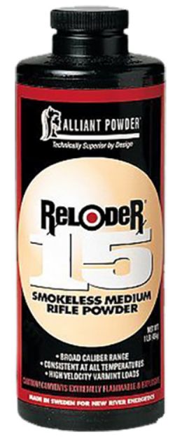 Picture of Alliant Powder Rifle Powder Reloder 15 Rifle Multi-Caliber Medium Rifle 1 Lb 