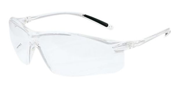 Picture of Howard Leight Uvex A700 Shooting Glasses Adult Clear Lens Polycarbonate Scratch Resistant Clear Frame 