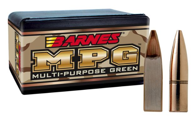 Picture of Barnes Bullets Mpg Competition 223 Rem .224 55 Gr Multi-Purpose Green 100 Per Box 