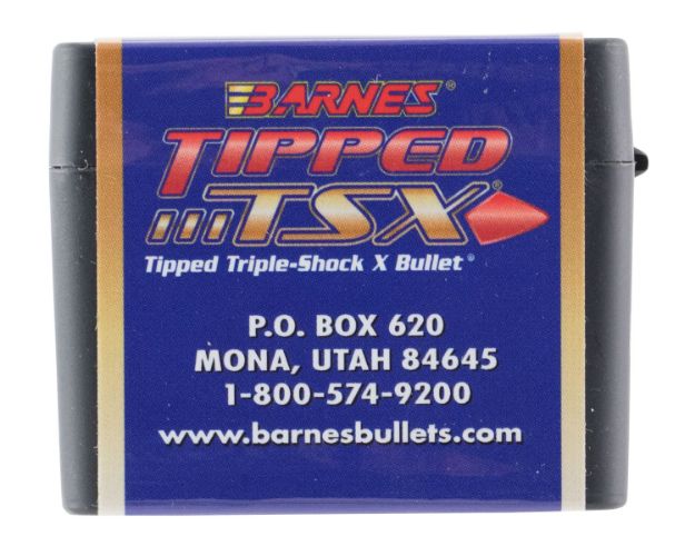Picture of Barnes Bullets Tipped Tsx Tsx 6.5 Creedmoor .264 120 Gr Ttsx Boat-Tail 50 Per Box 