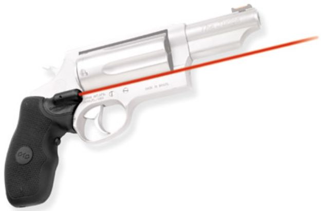 Picture of Crimson Trace Lg375 Lasergrips 5Mw Red Laser With 633Nm Wavelength & Black Finish For Taurus Judge, Tracker (Except Tracker 991 & Public Defender Variants) 