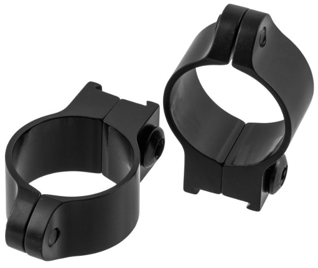 Picture of Browning Ultra-Rigid Scope Ring Set Matte Black Aluminum 1" Tube Low Vertically Split Browning-Style 2-Piece Base For Browning T-Bolt/Sa-22 