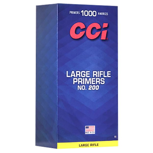 Picture of Cci Standard Rifle No. 200 Large Rifle Multi-Caliber Rifle 1000 Per Pack 