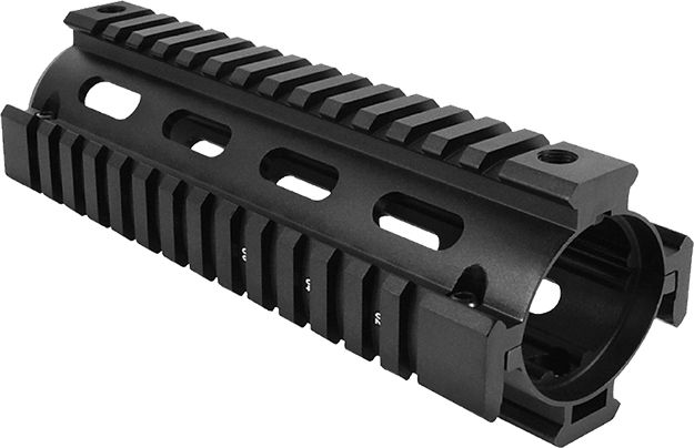 Picture of Aim Sports M4 Handguard 6" Carbine Style Made Of Aluminum With Black Anodized Finish & Quad Rail 