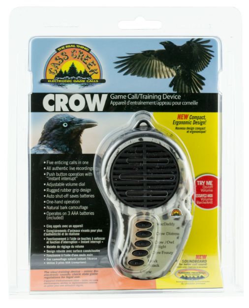 Picture of Cass Creek Ergo Electronic Crow Electronic Call Crow/Hawk/Owl Sounds Attracts Crow Camo Plastic 