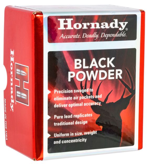 Picture of Hornady Lead Balls Black Powder 54 Cal Lead Ball 100 