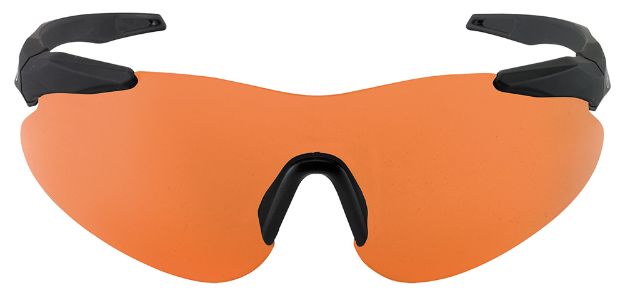 Picture of Beretta Usa Performance Shooting Shields 100% Uv Rated Polycarbonate Orange Lens With Soft Touch Black Frame 