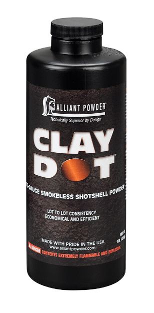 Picture of Alliant Powder Shotshell Powder Clay Dot Shotgun 12 Gauge 1 Lb 