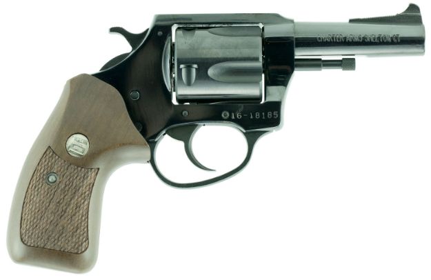 Picture of Charter Arms Bulldog Special Classic 44 S&W Spl 5Rd 3" Blued Carbon Steel Barrel, Cylinder & Frame, Standard Hammer, Wood Grip 