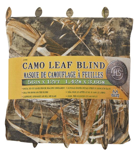 Picture of Hunters Specialties Camo Leaf Blind Realtree Max-5 56"H X 12"L 