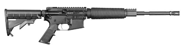 Picture of Anderson Am-15 Optic Ready Rf85 223 Rem/5.56X45mm Nato 30+1 16" Barrel, Black Hard Coat Anodized, Adjustable M4 Anderson Stock, A2 Flash Hider 