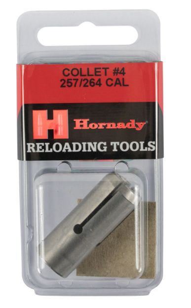 Picture of Hornady Cam Lock Bullet Collet #4 Silver 264/257 Cal Metal 