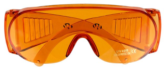Picture of Walker's Sport Glasses Full Coverage Adult Amber Lens Polycarbonate Amber Frame 