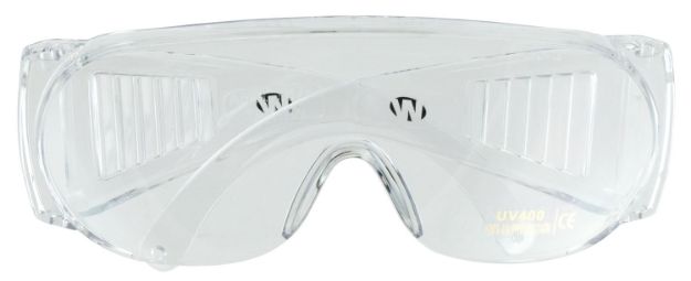 Picture of Walker's Sport Glasses Full Coverage Adult Clear Lens Polycarbonate Clear Frame 