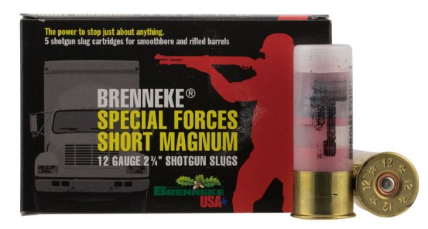 Picture of Brenneke Sfsm Home Defense 12 Gauge 2.75" 1 1/4 Oz Slug Shot 5 Per Box/ 50 Cs 