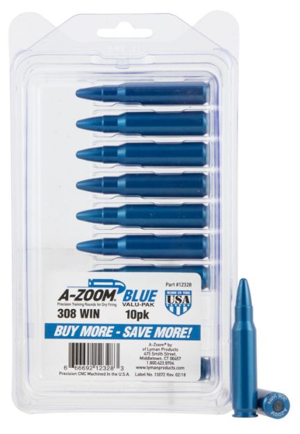 Picture of A-Zoom Value Pack Rifle 308 Win Aluminum 10 Pk 