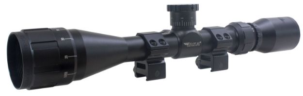 Picture of Bsa Sweet 22 With Matte Black Finish, 3-9X 40Mmao, 30/30 Duplex Reticle, 1" Tube, 25 Moa Adj Size & Dovetail Mount Type Includes Rings 