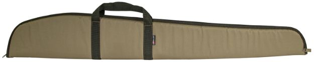Picture of Allen Durango Shotgun Case Made Of Endura With Tan Finish & Black Trim, Foam Padding, 1.50" Webbed Handle, Non-Absorbent Lining & Lockable Zippers 52" L 