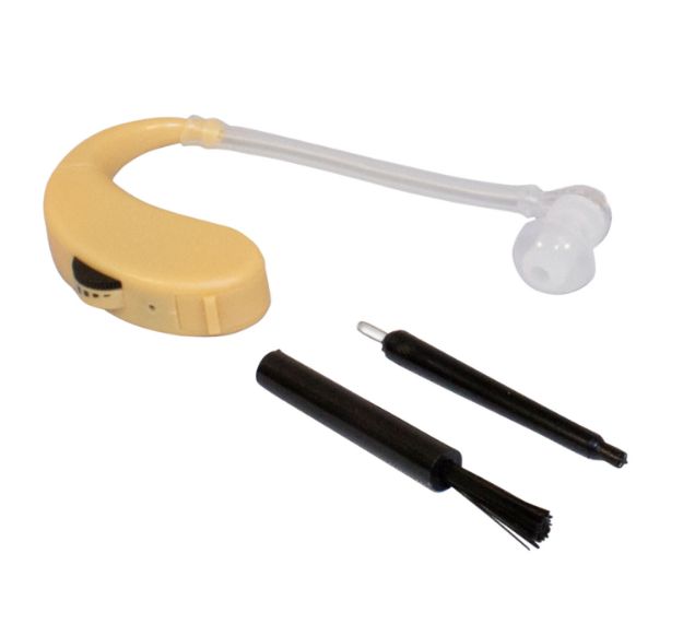 Picture of Walker's Ultra Ear Bte Hearing Enhancer Plastic 105 Db Behind The Ear Natural Adult 