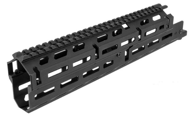 Picture of Aim Sports Handguard Long & Drop-In, M-Lok 2-Piece Style Made Of 6061-T6 Aluminum With Black Anodized Finish For Ak-47 