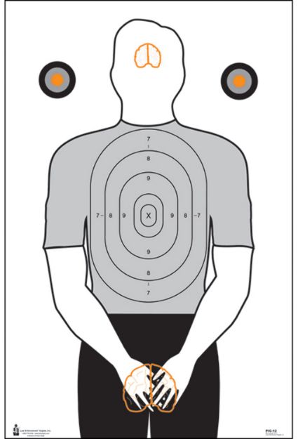 Picture of Action Target Entertainment Politically Incorrect Silhouette Paper Hanging 23" X 35" Black/Gray/White 100 Per Box 