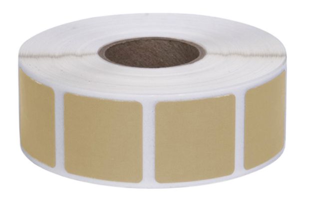 Picture of Action Target Pasters Buff Adhesive Paper 7/8" 1000 Per Roll 