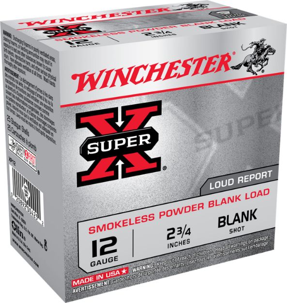 Picture of Winchester Ammo Super X Blank 25 Per Box/ 10 Cs 