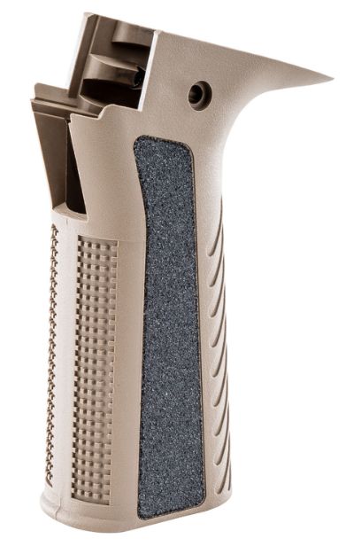 Picture of Apex Tactical Optimized Grip Made Of Polymer With Flat Dark Earth Aggressive Textured Finish For Cz Scorpion Evo 3 S1 