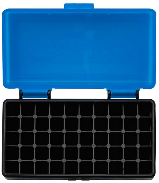 Picture of Berry's Ammo Box 9Mm Luger 380 Acp Blue/Black Polypropylene 1.26" L X 0.40" 50Rd 