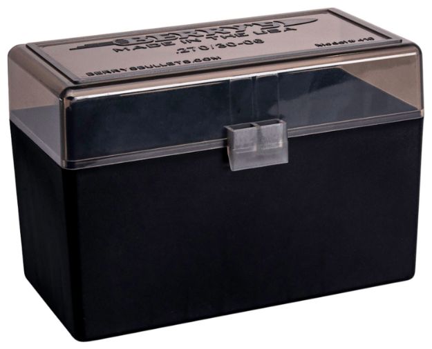 Picture of Berry's Ammo Box 270 Win 30-06 Springfield Smoke/Black Polypropylene 3.60" L X 0.52" 50Rd 