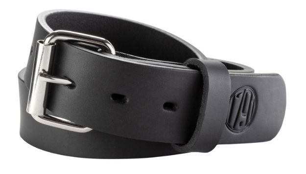 Picture of 1791 Gunleather 01 Gun Belt Stealth Black Leather 46/50 1.50" Wide Buckle Closure 