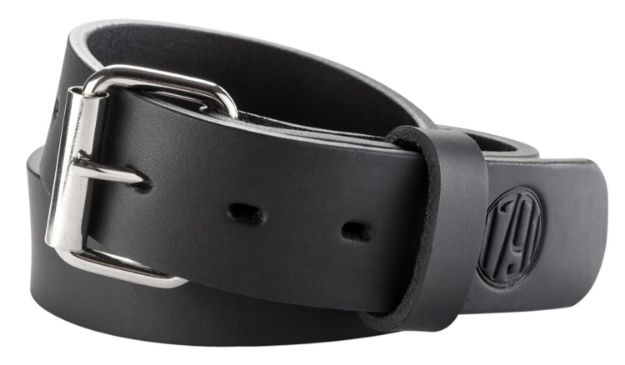 Picture of 1791 Gunleather 01 Gun Belt Stealth Black Leather 48/52 1.50" Wide Buckle Closure 