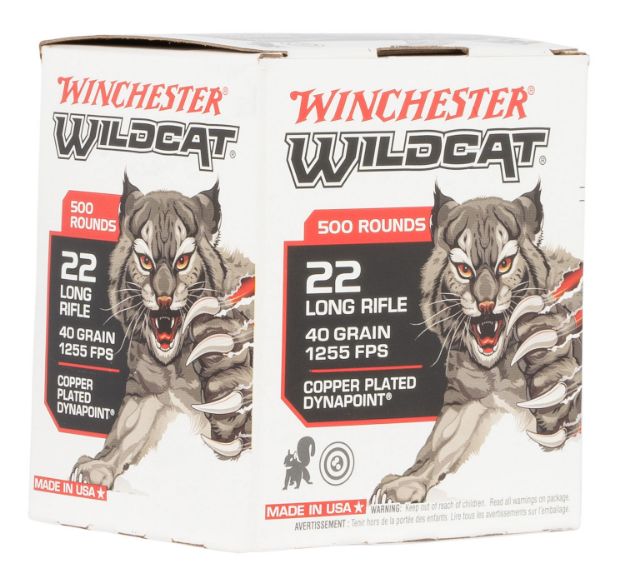 Picture of Winchester Ammo Wildcat 22 Lr 40 Gr Lead Round Nose (Lrn) 500 Bx/10 Cs (Bulk) 