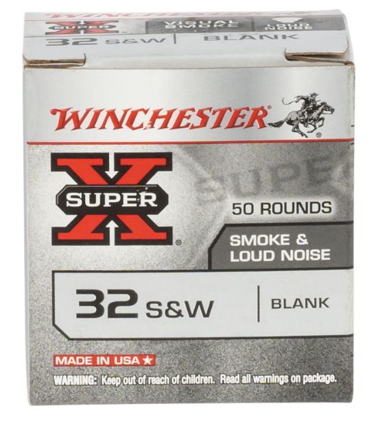 Picture of Winchester Ammo Super X Blank 32 S&W 50 Per Box/ 100 Cs 