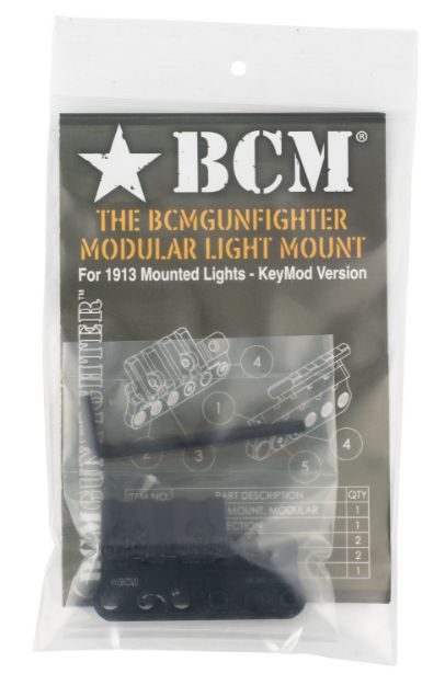 Picture of Bcm Bcmgunfighter Modular Mount 1913 Picatinny Rail/Keymod Black Aluminum 