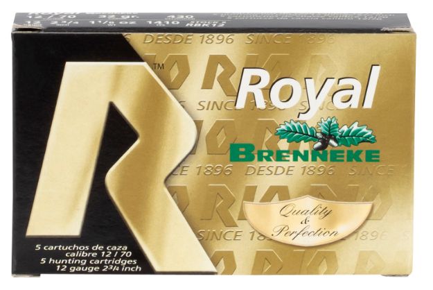 Picture of Brenneke Royal Hunting 12 Gauge 2.75" 1 1/8 Oz 5 Per Box/50 Cs 