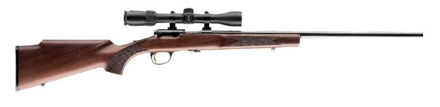 Picture of Browning T-Bolt Target/Varmint 22 Lr 10+1 16.50" Bull Barrel, Removeable Muzzle Break, Blued Steel Receiver, Satin Black Walnut Stock With Monte Carlo Comb, Optics Ready 